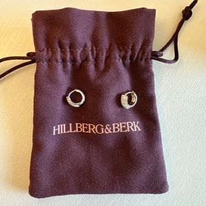 Hillberg & Berk Sparkle Hoops - Mini